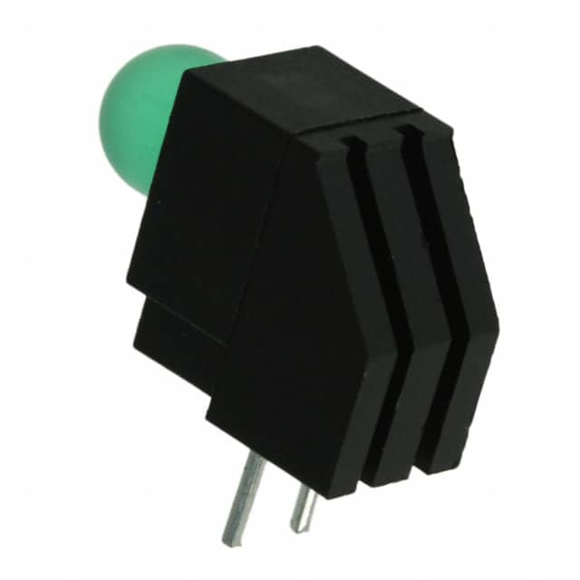 5502208F LED CBI 5MM HE GREEN DIFF 25A
