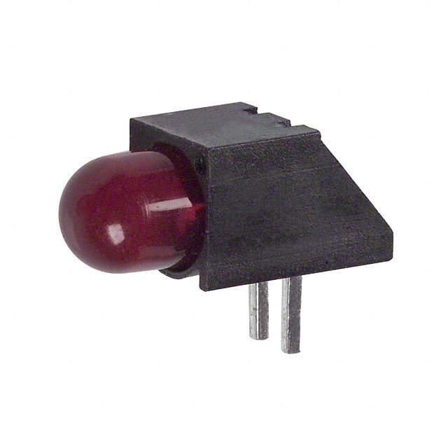 5500507F LED 5MM 5V RT ANGLE RED PC MNT