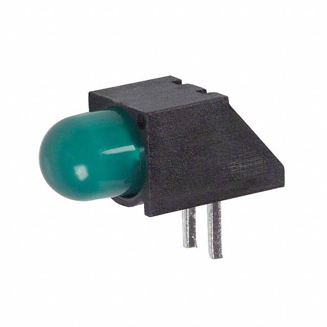 5500707 LED 5MM 5V RT ANGLE GREEN PC MNT