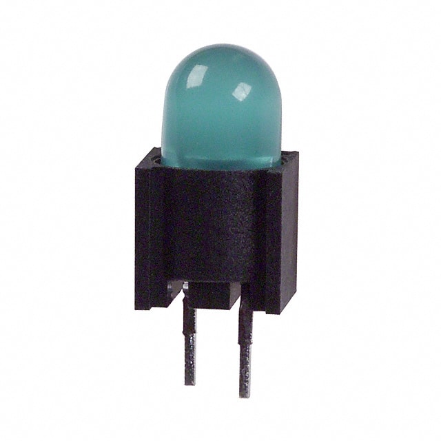 5501304 LED 5MM VERT LOW CUR GREEN PCMNT