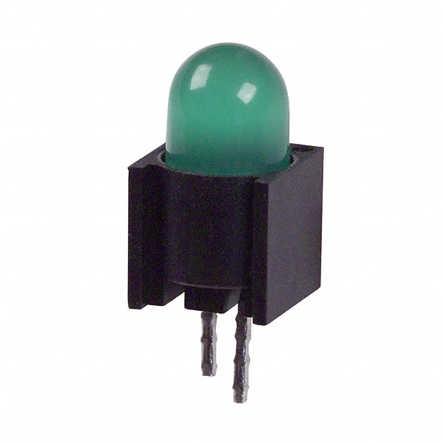 5505204 LED 5MM VERT SUP DIFF GREEN PCMT