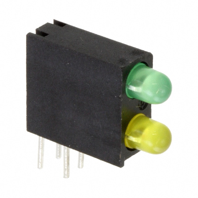 5530123200F LED CBI 3MM BI-LVL GREEN/YELLOW