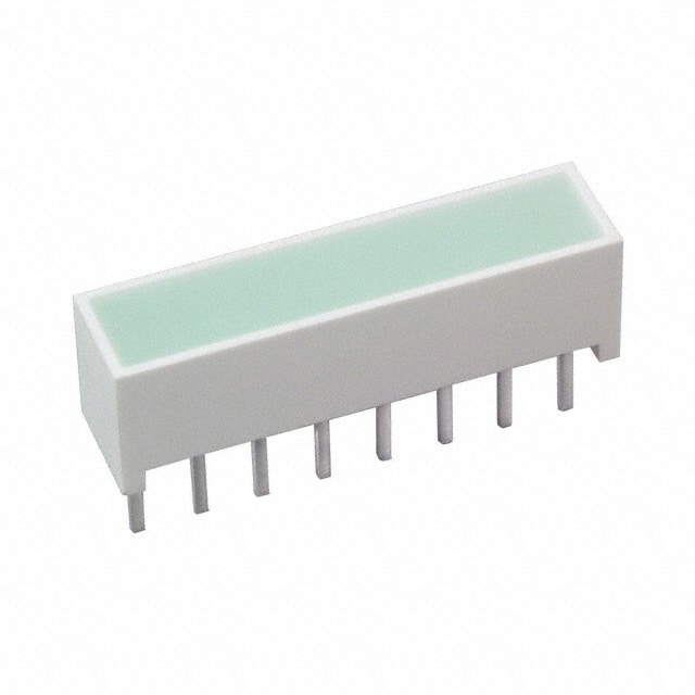 HLMP-2550 LED LT BAR 19.05X3.81MM SGL GRN