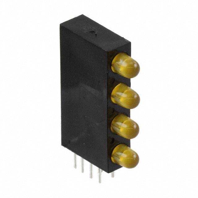 QLA874B-4A LED 3MM BI-LVL RA ORANGE DIFF