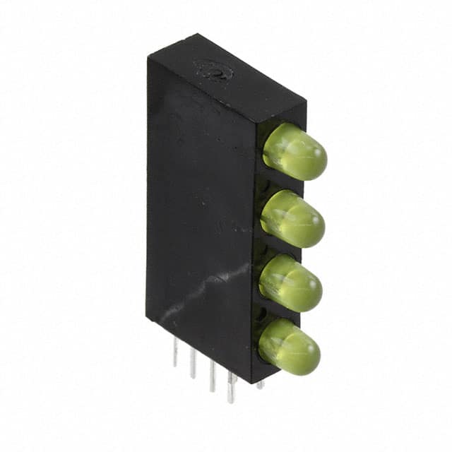 QLA874B-4Y LED 3MM BI-LVL RA YELLOW DIFF