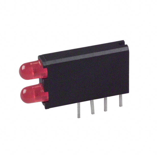 5690111100 LED 2HI 3MM NARROW RED PC MNT