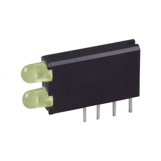 5690113300 LED 2HI 3MM NARROW YELLOW PC MNT
