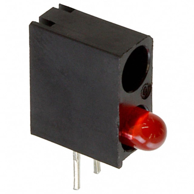 5530201F LED CBI 3MM BI-LVL BLANK/RED