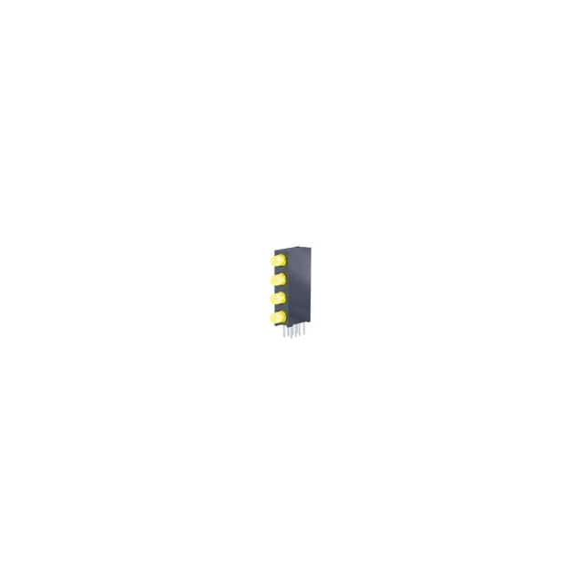 WP934SB/4YD LED 3MM QUAD 590NM YLW YLW DIFF