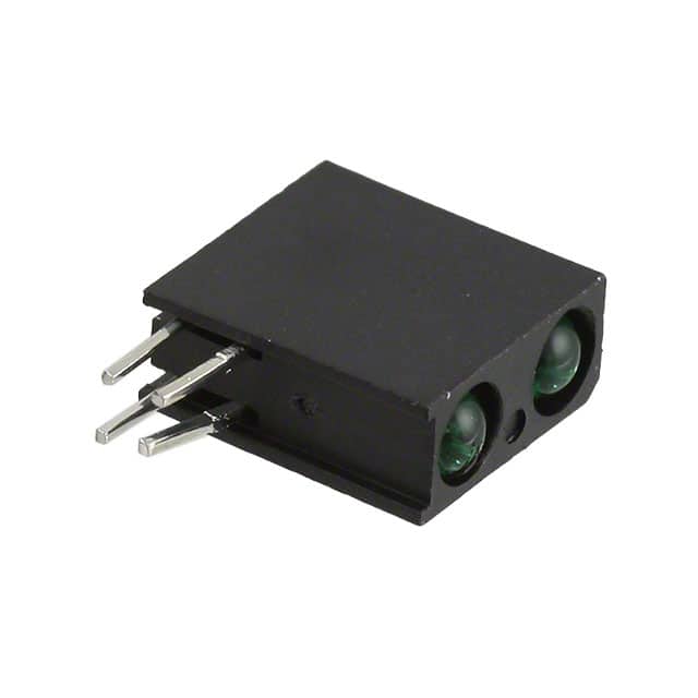 5532222100F LED CBI 3MM BI-LVL GRN/GRN TINT