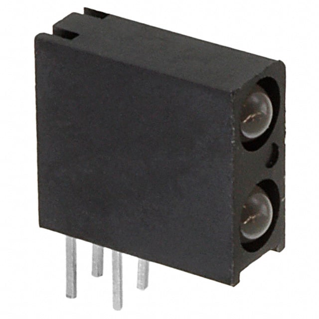 5530744100F LED CBI 3MM BI-LVL BKLT Y/G Y/G