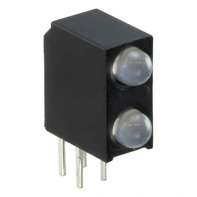 H201CBC-Y/G LED ASSY RA 3MM 2LVL Y/G WH DIFF