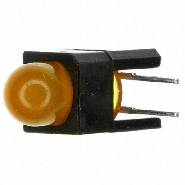 HLMP-3401-E00B2 LED 5MM GAP YLW RA ANG HOUSING