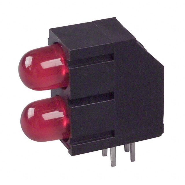SSF-LXHM250IID LED 5MM 2-HI MATING RED PC MOUNT
