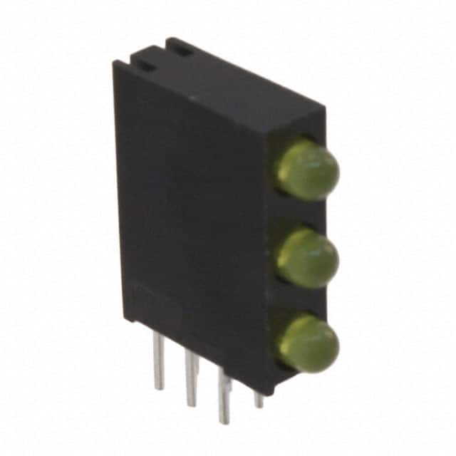 WP934SA/3YD LED IND 3MM TRI-LVL RA YLW DIFF