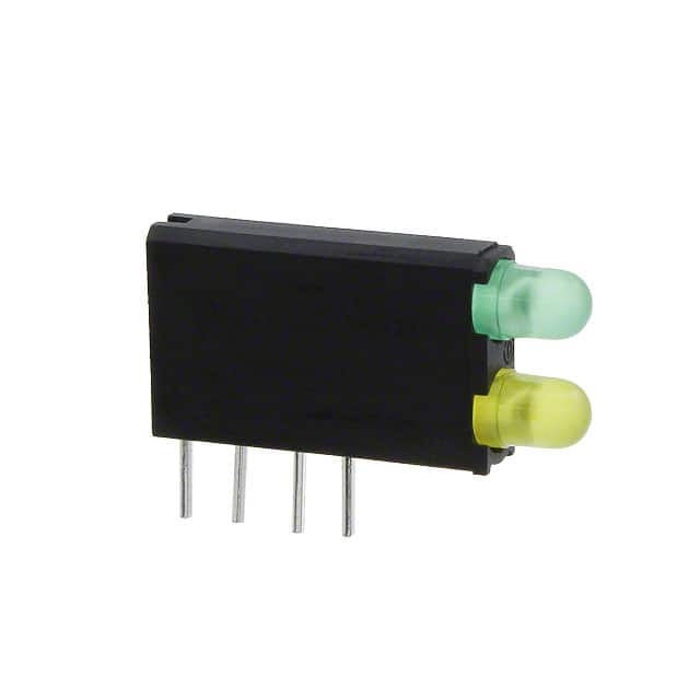 5690212300F LED CBI 3MM BI-LEVEL GRN,YLW