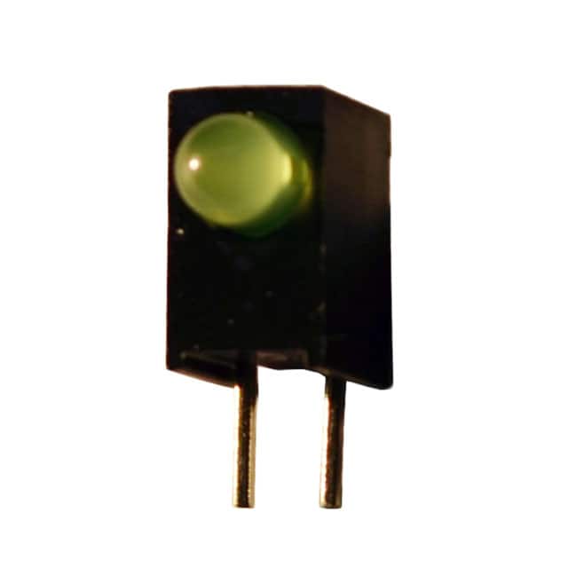 QBL7YG80D-MP4B LED SINGLE 3MM GREEN DIFFUSED