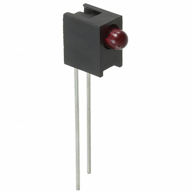 HLMP-K150-C00A1 LED 3MM LC ALGAAS RED DIFF RA