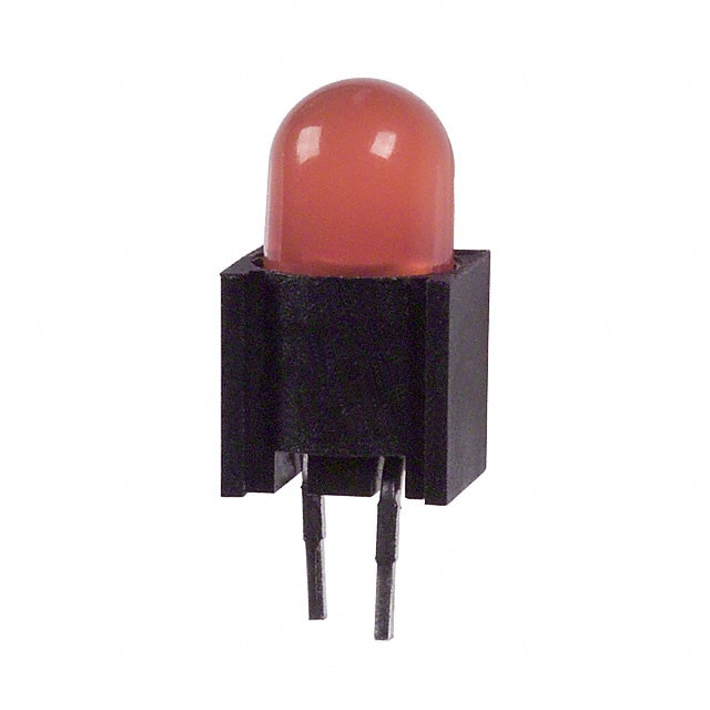 5502504F LED 5MM VERT HI EFF ORANGE PCMNT