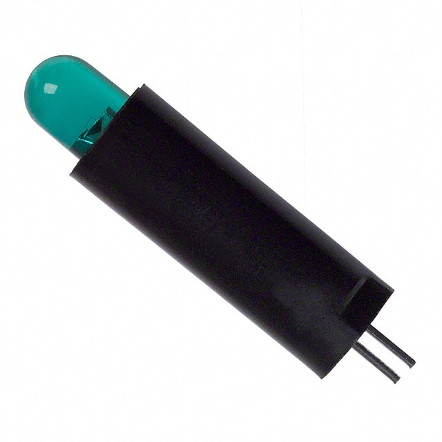 5612501100F LED 5MM VERT HIEFF TINT GRN PCMT