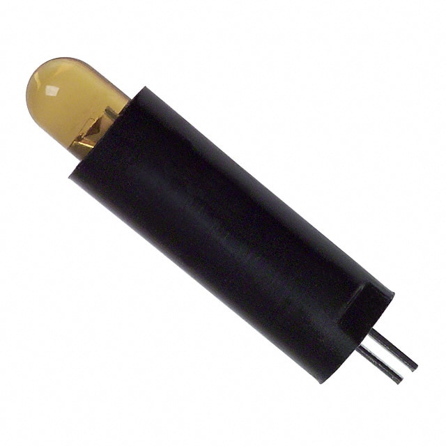 5612601100F LED 5MM VERT HIEFF TINT YEL PCMT