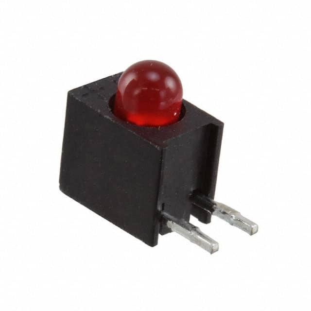 5510409808F LED 3MM CBI R/A R RV POL.125