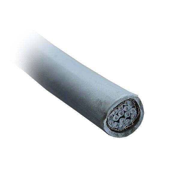 HF659/16SF CBL RIBN 16COND 0.05 GRAY 5'
