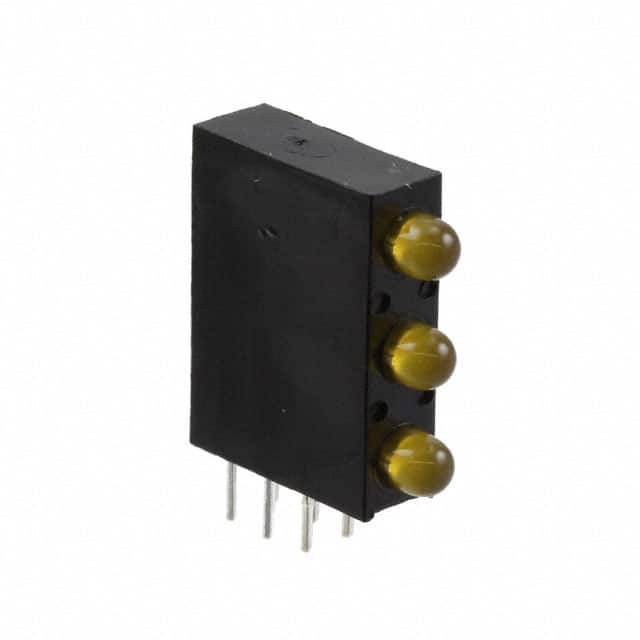 QLA764B-3A LED 3MM BI-LVL RA ORANGE DIFF