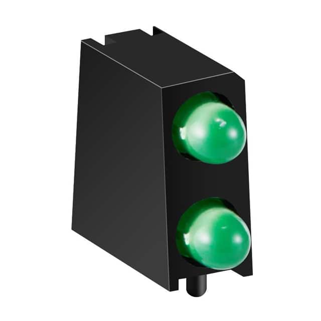 XRS2LUG11D LED 3MM GREEN DIFF BI-LEVEL SMD