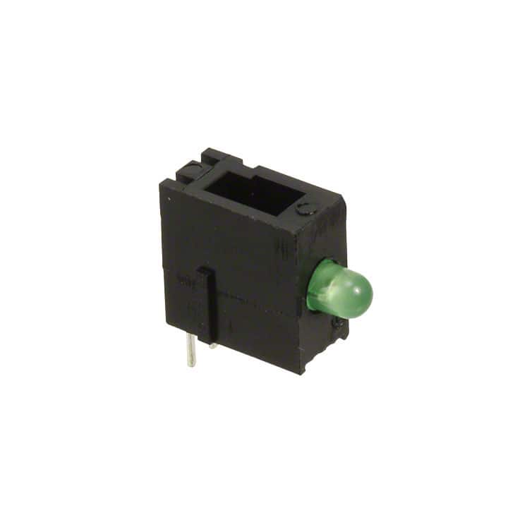 5510601F LED CBI 3MM DIN GRN DIFF RA 5V