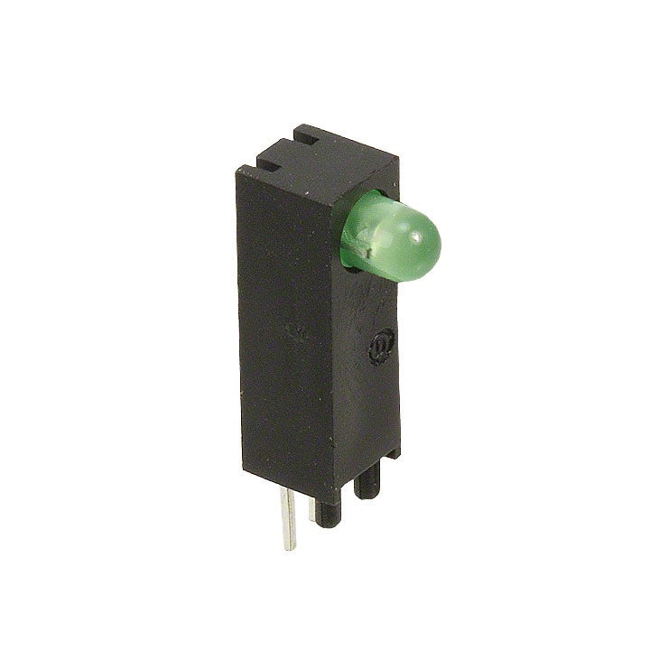 5510604F LED CBI 3MM GREEN RV RES RA