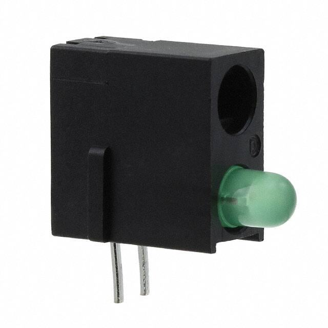 5530202400F LED CBI 3MM BI-LVL BLANK/GREEN