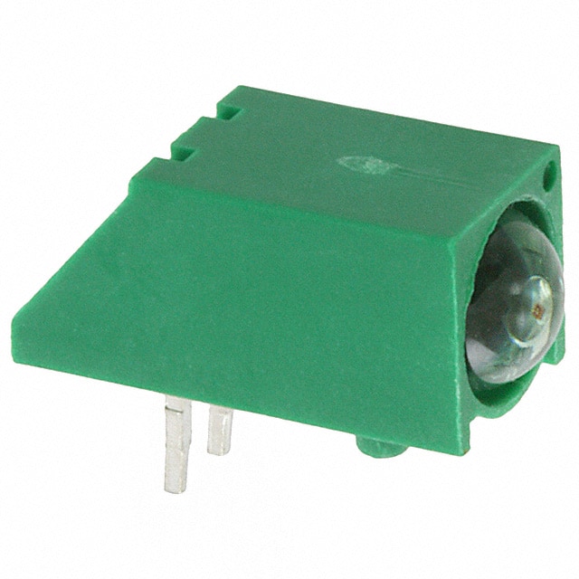 5501510805F LED CBI 5MM GREEN TINTED RA