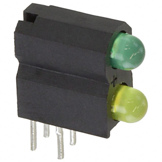 5530123300F LED CBI 3MM BI-LVL GREEN/YELLOW