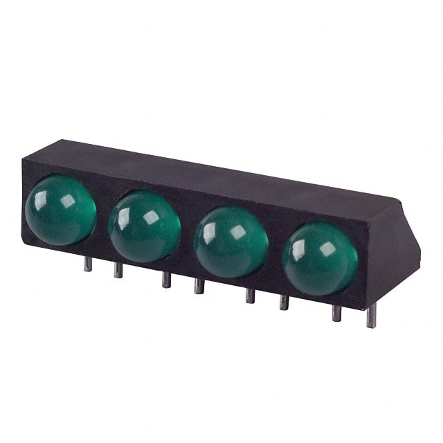 SSF-LXH400GD LED 5MM 4-WIDE GREEN PC MOUNT