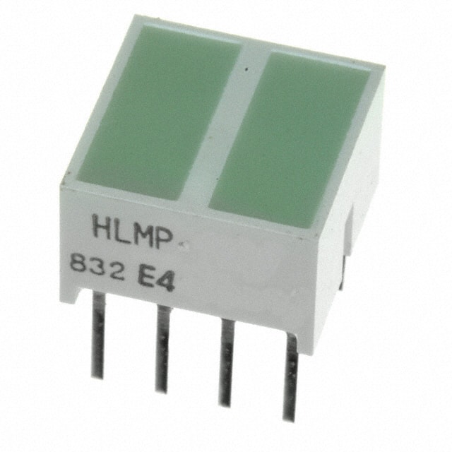 HLMP-2800 LED LT BAR 8.89X3.81MM DUAL GRN