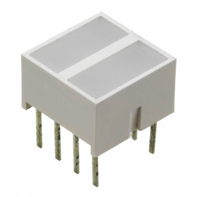 HLMP-2700 LIGHT BAR 0.4X0.4" YLW DUAL