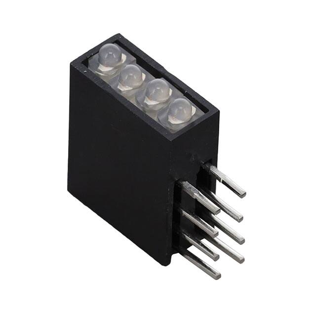 H485CBC LED ASSY RA 1.8MM 4X1 R/G WH DFF