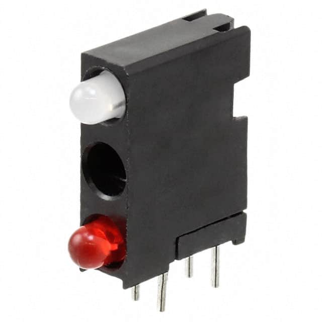5640700804F LED CBI 3MM 3X1 R/G,X,RED DIFF