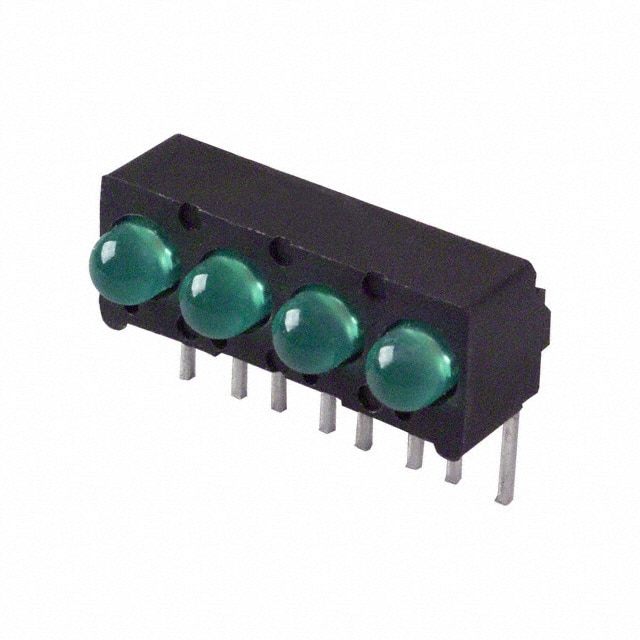 5360F5 LED GREEN T-1 QUAD RT ANG PCB