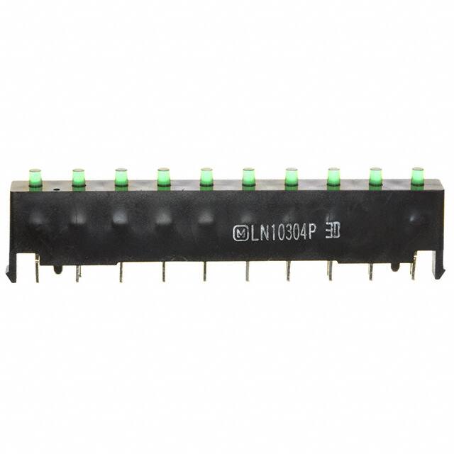 LN10304P LED GREEN DIFFUSED LEVEL METER