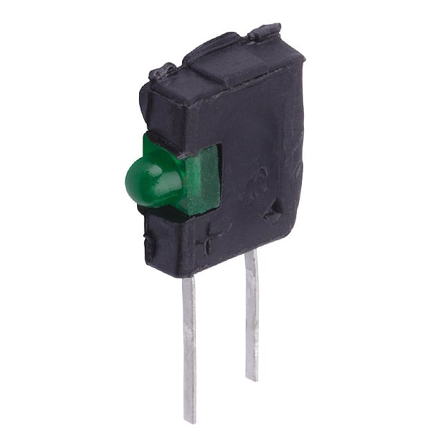 5350T5 LED GREEN T-3/4 RT ANG PCB