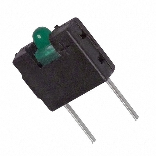 5372T5-5V LED GREEN T-3/4 VERT 5V PCB