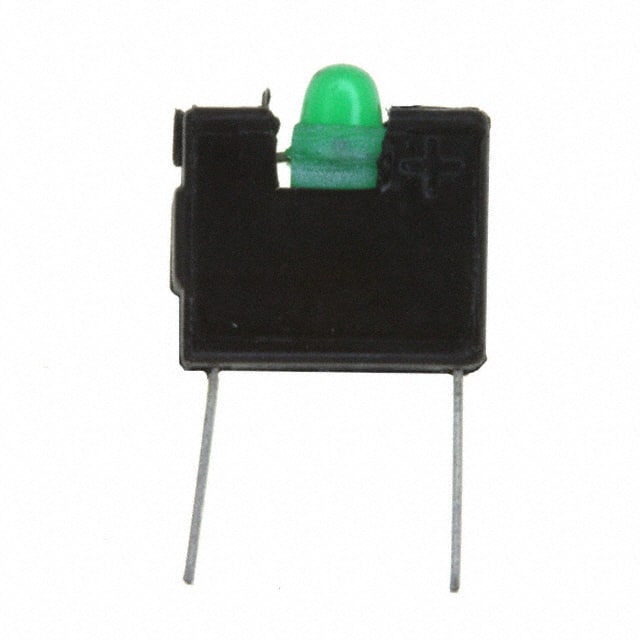 5372T5-5VLC LED GREEN T-3/4 5V VERT LC PCB