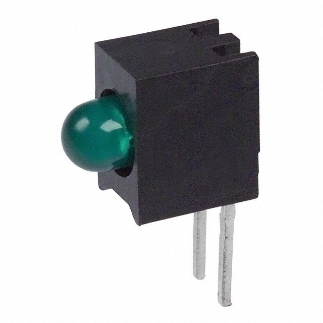 5602F5-5V LED GREEN T1 RIGHT ANGLE 5V PCB