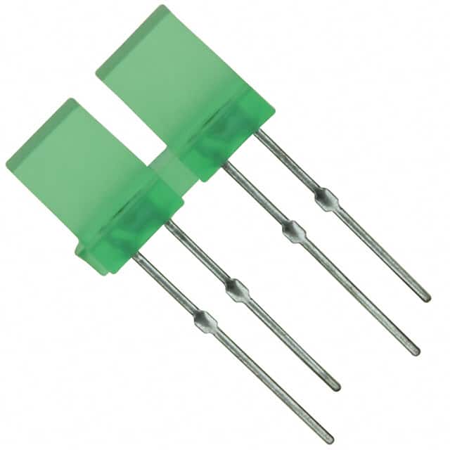 LN02302P LED GREEN 2-ELEMENT ARRAY