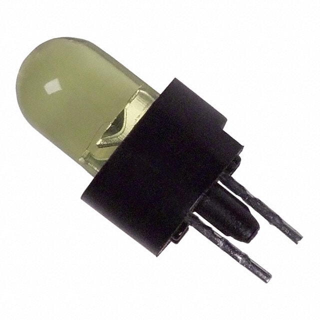 5332H7 LED YELLOW T1-3/4 VERTICAL PCMNT