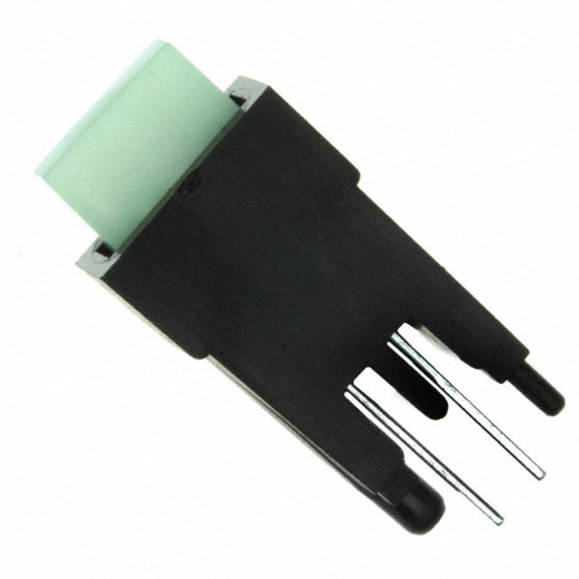 5611R5 LED GREEN RECTANG .725" HI ASSY