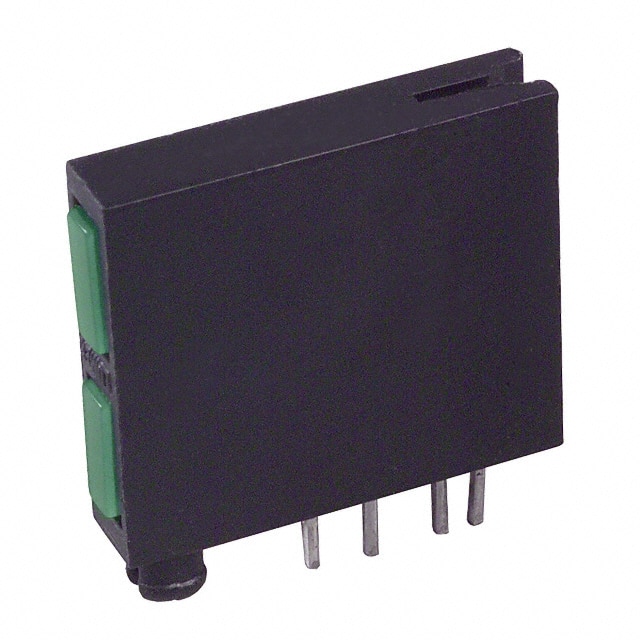 SSF-LXH22573GGD LED 2X5MM RA 2-HI GRN/GRN PCMNT
