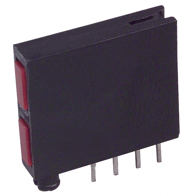 SSF-LXH22573LIID LED 2X5MM RA 2-HI RED LO-I PCMT